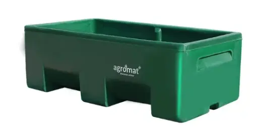 [COM-AGR-COM1.3] COMEDERO FEED LOT 550 LITROS 1.30 MTS ALTO X 67 CM ANCHO X 45 CM ALTO COLOR VERDE REF. COM1.3 / 00700003 MARCA AGROMAT
