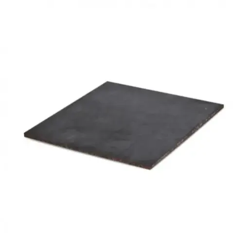 [FLA-LCH-15X15X6MMCH] FLANCHE / BASE HIERRO NEGRO 15 X 15 X 6 MM CON HUECO REDONDO 1/2" REF. 0330839 MARCA L.C.H 