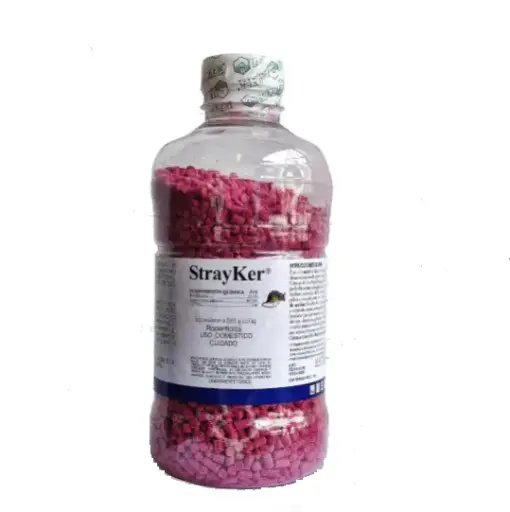 [RAT-TRA-220274] RATICIDA STRAYKER CEBO EN GRANULOS BRODIFACOUM 1 KG REF.T02202 /25-10-017 COD. 220274 MARCA TRACKER