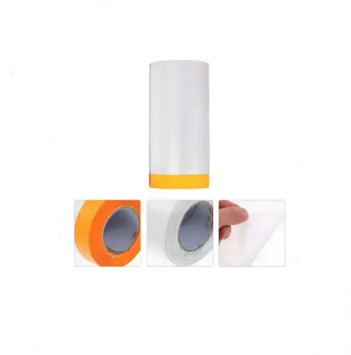 [ROL-CER-970816] ROLLO DE PLASTICO PROTECTOR PARA TAPAR CON CINTA ADHESIVA 18 CM X 33 MTS REF.970816 MARCA CERDEX