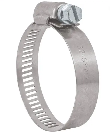 [ABR-FIE-44239] ABRAZADERA DE ACERO INOXIDABLE ( 1 1/4" X 2" ) C/TORNILLO UNIDAD MOD. AB-24 REF. 44239 MARCA FIERO