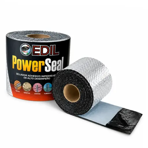 [POW-EDI-24331521] POWER SEAL / CINTA ASFALTICA AUTOADHESIVA ROLLO 10 MTS X 20 CM REF. 24331521 MARCA EDIL