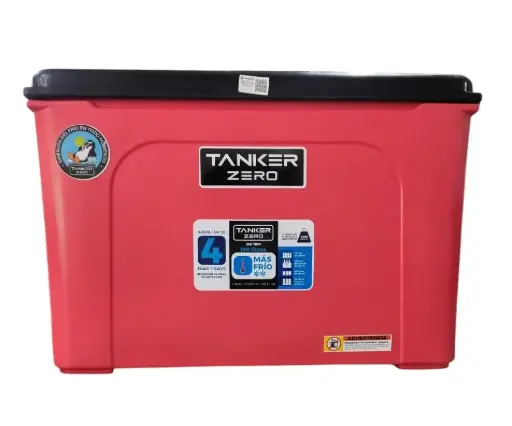 [CAV-RES-190LTA.ROS] CAVA ZERO 190 LTS / TANKER ZERO COLOR ROSADA TAPA NEGRA 89 X 61 X 56 CM REF. 01200299 MARCA RESINCA