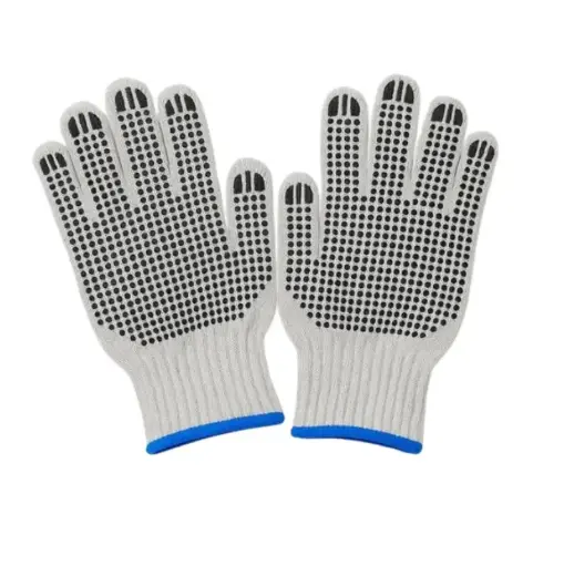 [GUA-BRU-GUA-PEP] GUANTE DE PUNTO PVC BLANCO (PAR) REF. GUA-PEP MARCA BRUFER