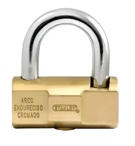 [CAN-STA-S823-015] CANDADO TIPO BARRIL DE 25 MM DE BRONCE CEPILLADO MOD. S823-015 REF. IND-C3110024 / 007466 MARCA STANLEY
