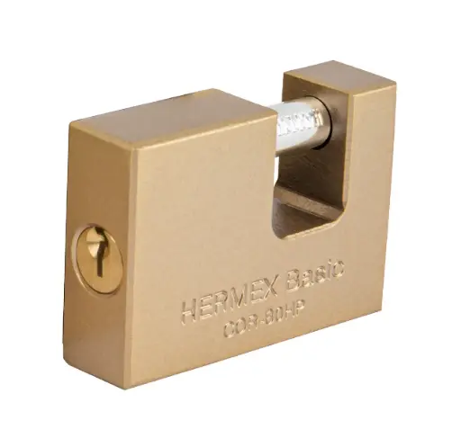 [CAN-HER-22517] CANDADO ANTICIZALLA 80 MM MOD. COR-80HP REF. 22517 MARCA HERMEX