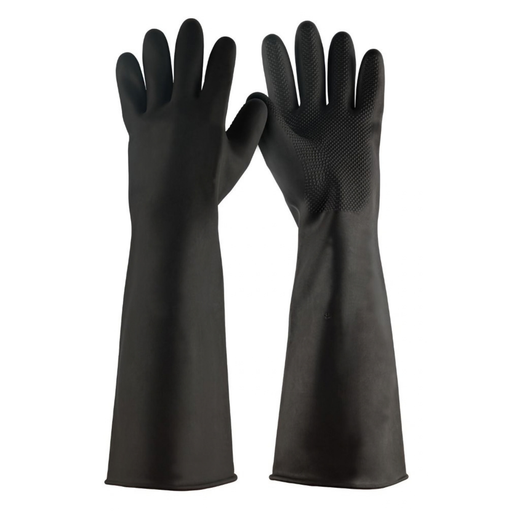[GUA-TRU-14269] GUANTE DE LATEX PARA ACIDO NEGRO TALLA G MOD. GU-IND-G REF. 14269 MARCA TRUPER