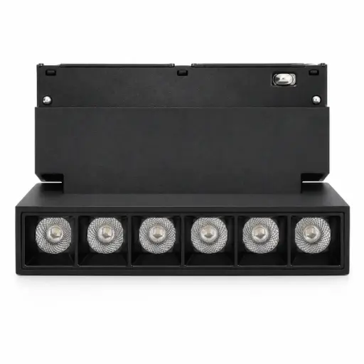 [LAM-ART-AI-MG48-6Z-CCT] LAMPARA LED LINEAL MULTI SPOT DIRIGIBLE 6 W 48 V 3CCT 62MM NEGRO TRACK LIGHT REF AI-MG48-6Z-CCT ARTIG LIGHT