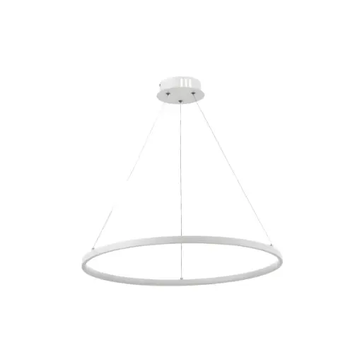 [LAM-KAS-DI-151-WH-CCT-Z] LAMPARA COLGANTE 3CCT TIPO ARO COLOR BLANCO C/ CONTROL REF. DI-151-WH-CCT-Z MARCA KASALIGHT / ARTIG LIGHT 