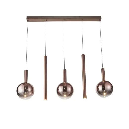 [LAM-KAS-DI-642-CF-30K-Z] LAMPARA COLGANTE 35W 3000K 100X20 CM C/ CAFE REF. DI-642-CF-30K-Z MARCA KASALIGHT / ARTIG LIGHT