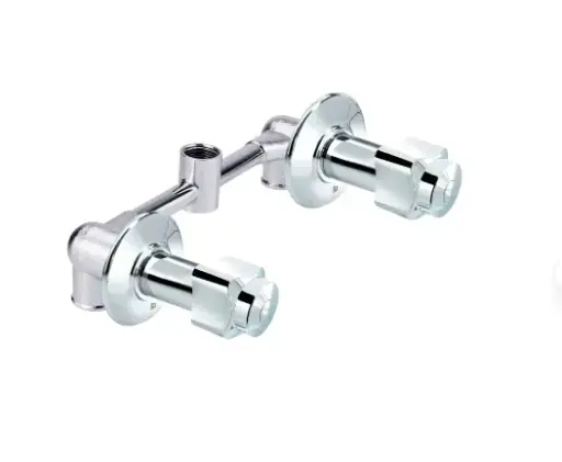 [GRU-BEL-GRI-0736] GRUPO PARA DUCHA 8" MOD. MOKA CROMADO REF. GRI-0736 MARCA BELT-G