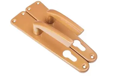 [MAN-UNI-MAN-H613] MANILLA DE ALUMINIO MOVIL/MOVIL PUERTAS PESADA COLOR DORADO COD. 023445 REF. MAN-H613 MARCA UNICITY