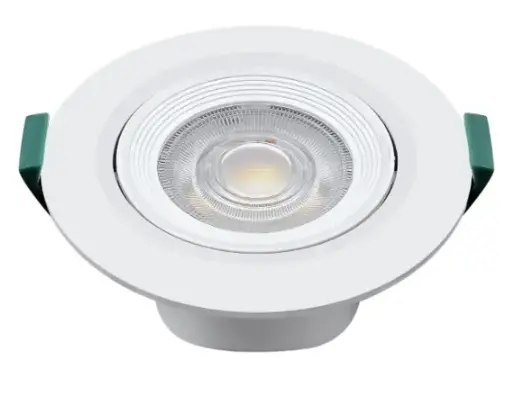 [LAM-LUC-3573T] LAMPARA LED SPOT INTEGRADO BASCULANTE REDONDO 7 W 3CCT 85-277V REF. 357 3T / 50109041 MARCA LUCERNA