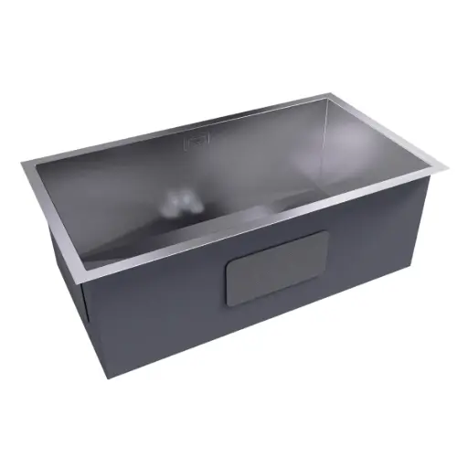 [FRE-NOV-NVFRG1221] FREGADERO 1 TINA ACERO INOX TOPE / EMPOTRAR 81 X 45 X 22 CM C/ SIFON + DESAGUE MOD. KITCHEN-PRO REF. NVFRG1221 MARCA NOVA
