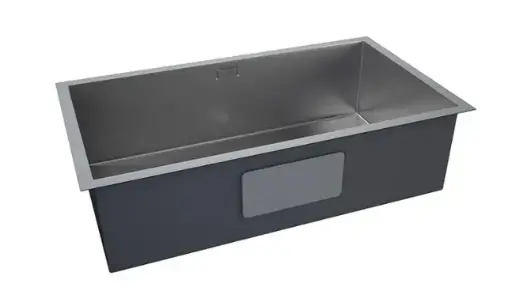 [FRE-NOV-NVFRG1221] FREGADERO 1 TINA ACERO INOX TOPE / EMPOTRAR 81 X 45 X 22 CM C/ SIFON + DESAGUE MOD. KITCHEN-PRO REF. NVFRG1221 MARCA NOVA