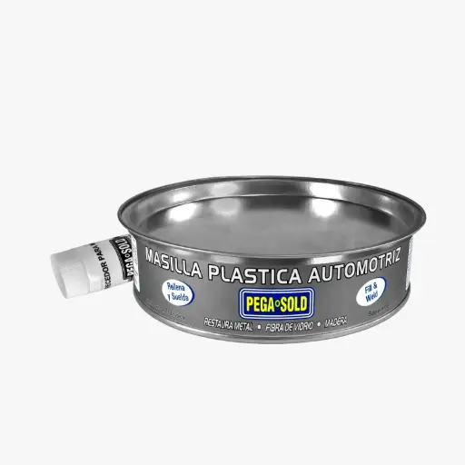 [MAS-PEG-1.8] MASILLA PLASTICA + CATALIZADOR 1/8 DE GL MARCA PEGA SOLD COD. 100003