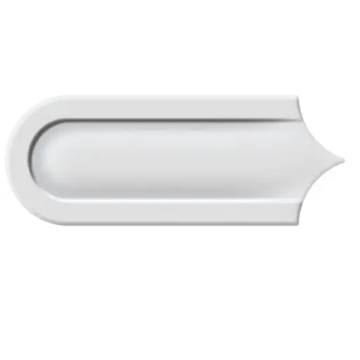 [CER-CIF-GALA-WHITE-BR] CERAMICA ESPAÑOLA GALA WHITE BR 8 X 21.5 CM (CJ 0.53 MTS2) PASTA BLANCA REF. CIFRE-0016-OD03 MARCA CIFRE / ARGENTA ( PRECIO POR CAJA )
