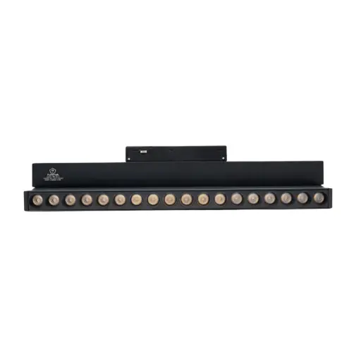 [LAM-ILU-LS305] LAMP LED LINEAL MULTISPOT PLEGABLE 18W 48V 3CCT 11.8 X 32.6 CM IP20 1800LUM NEGRO P/RIEL MAGNETICO REF. LS305 MARCA ILUMINAK