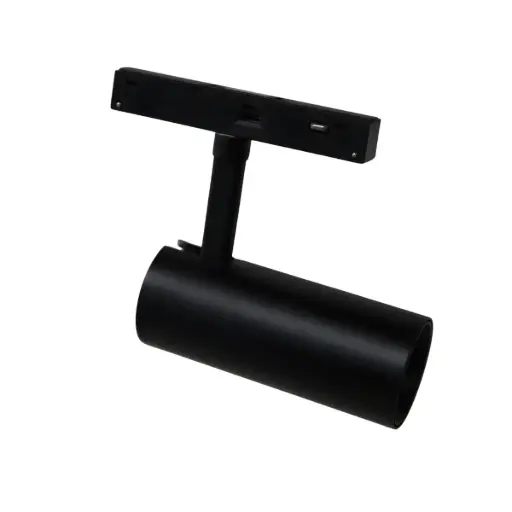 [LAM-ILU-LS401] LAMPARA LED INTEGRADA TIPO BALA 12W 48V 3CCT 1200LUM IP20 NEGRO P/RIEL TRACKLIGHT MAGNETICO COLOR NEGRO REF. LS401 MARCA ILUMINAK