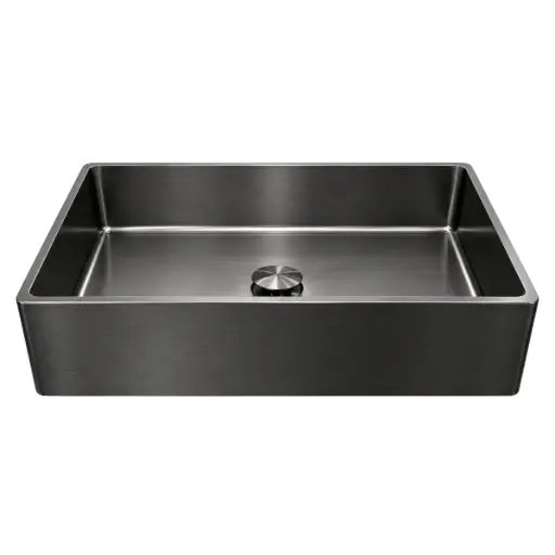 [GRE-ZAX-YW184] FREGADERO DE 1 TINA RECTANGULAR BAJO TOPE 47 CM X 36 CM X 11 MM COD. YW184 REF. 12-0252 MARCA ZAXON