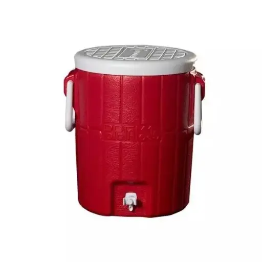 [TER-DEC-15-RO] TERMO POPOTAMO PARA AGUA DE 15 LTS 40 CM X 35 CM COLOR ROJO REF. PTE-TE15 / 06-16-006 DECOCAR