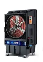 [VEN-PBZ-TK09PB] VENTILADOR INDUSTRIAL EVAPORATIVO DE PISO ASPA 30" 0.67 HP 900RPM 110 V 490W 90 LITROS CON ALMOHADILLA DE ENFRIAMIENTO CON RUEDAS ( 113 X 60 X 155 CM ) MOD.TK09PB MARCA PB ZERO