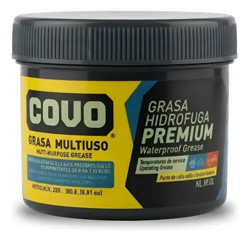 [GRA-COV-CV-LG250] GRASA MULTIUSO AZUL 250 GR REF. CV-LG250 / 14163 MARCA COVO
