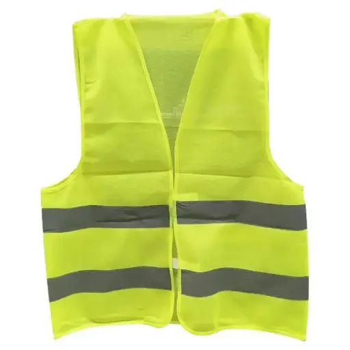 [CHA-MAX-985-00800A-M] CHALECO DE SEGURIDAD REFLECTIVO COLOR VERDE TALLA M REF. 985-00800(A) MARCA BRUFER / MAX MOTOR