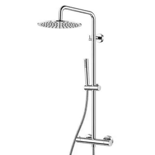 [GRI-EUR-DUC-001] BARRA DE DUCHA TERMOSTATICA 2 FUNCIONES 77 CM COLOR CROMO REF. DUC-001 MARCA EUROPA