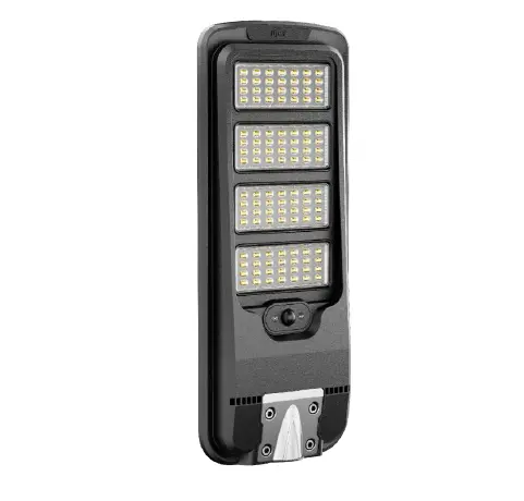 [ALU-LIP-LPSTL-300ES01-SS] LUMINARIA VIAL LED CON PANEL SOLAR INTEGRADO 300 W  6500 K 4500 LM IP65 BATERIA 3.2V 10AH 1.20 A ( ALUMBRADO PUBLICO SOLAR ) COLOR NEGRO C/SENSOR DE MOV. C/CONTROL CON BRAZO REF. LPSTL-300ES01-SS MARCA LIPER