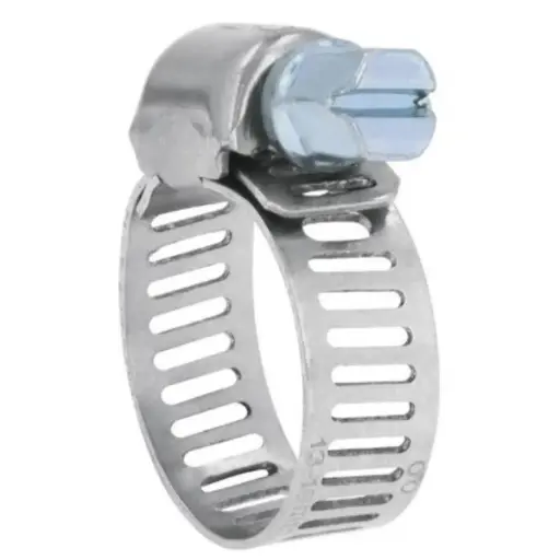 [ABR-FIE-44231] ABRAZADERA DE ACERO INOXIDABLE ( 1/2" X 3/4" ) C/TORNILLO UNIDAD MOD.AB-06 REF. 44231 MARCA FIERO