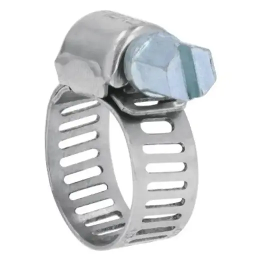 [ABR-FIE-44230] ABRAZADERA DE ACERO INOXIDABLE ( 3/8" X 5/8" ) C/TORNILLO UNIDAD MOD.AB-04 REF. 44230 MARCA FIERO