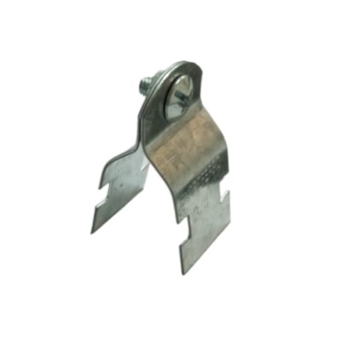 [ABR-CON-AB12] ABRAZADERA UNISTRUT DOBLE GALVANIZADA DE 1/2" C/ TORNILLO Y TUERCA (PAR) EF. AB12 CONCREFERRO