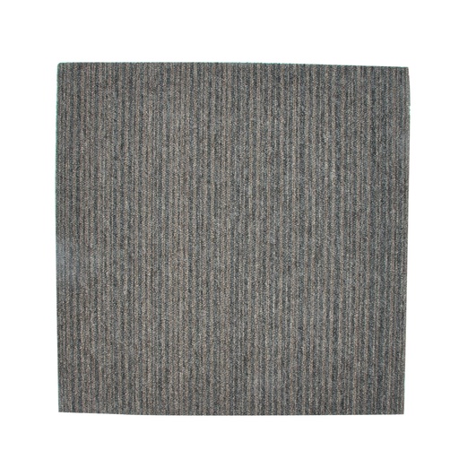 [ALF-DES-9111] ALFOMBRA MOD. ESSENCE STRIPE ( 0.50 X 0.50 CM ) COLOR MARRON OSCURO REF. 9111 ( UNIDAD) MARCA DESSO