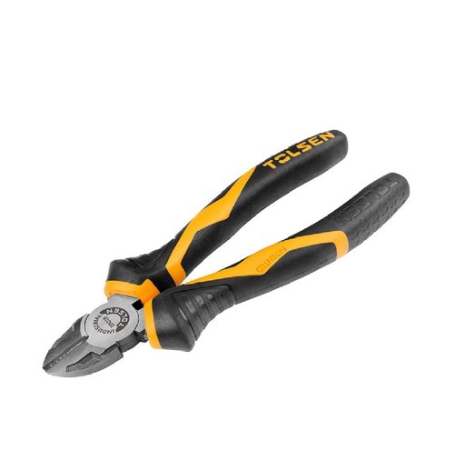 [ALI-TOL-10018] ALICATE DE CORTE DIAGONAL 160 MM 6" MANGO DE GOMA REF: 10018 MARCA TOLSEN