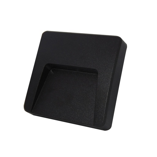 [APL-LED-86689] APLIQUE LED SOBREP. BALYZA QUARTER CUAD. NEGRO 3W 100-240V IP65 3000K REF. 86689 / 7014925 LEDVANCE