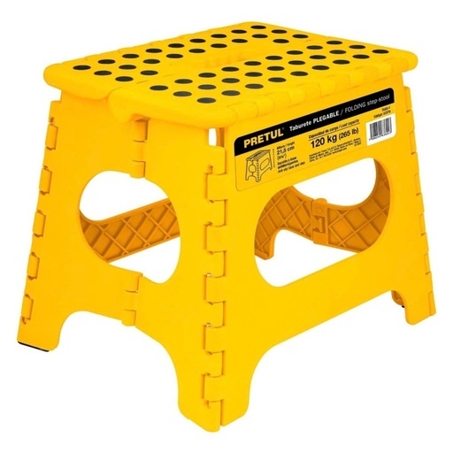 [BAN-PRE-22370] BANCO PLEGABLE 32 CM MOD.TABU-1 REF. 22370 MARCA PRETUL