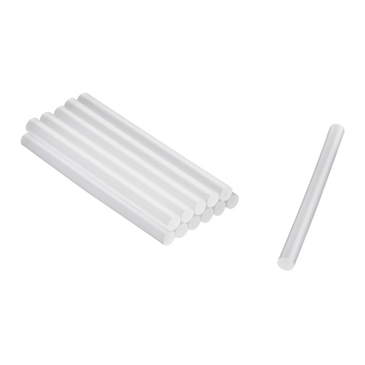 [SIL-TRU-17537] BARRA SILICON P/PISTOLA 5/16" X 4" (BOLSA 12 PZAS) MOD.REP-PIPE-5/16 REF.17537 MARCA TRUPER