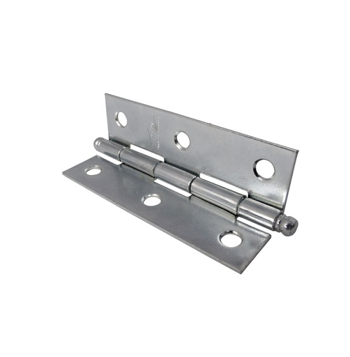 [BIS-IND-11050079] BISAGRA MUEBLE DE 3" ZINCADA CAL 20 CT / CAL 18 CT UNIDAD REF. T1307-077 / T1105-0079 MARCA INDUMA