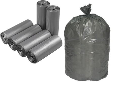 [BOL-GEN-30KG] BOLSA GRIS PARA BASURA 30 KG CALIBRE 0.0030 ( UNIDAD ) MEDIDA 79 X 50 CM MARCA GENERICO