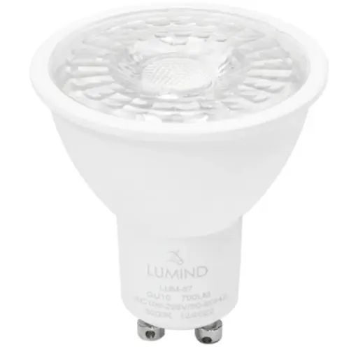 [BOM-LUM-LUM-57] BOMBILLO DICROICO LED GU10 7.50 W 3000 K 700 LM 50 - 60 HZ AC 85-265 V REF. LUM-57 MARCA LUMIND