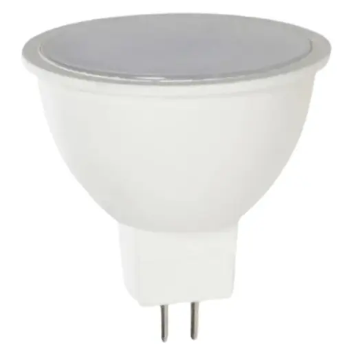 [BOM-LUC-5WBIPIN6K] BOMBILLO DICROICO LED MR16 5 W 6500 K 450 LM 50 - 60 HZ AC 100 -240 V COD. 131341 MARCA LUCERNA