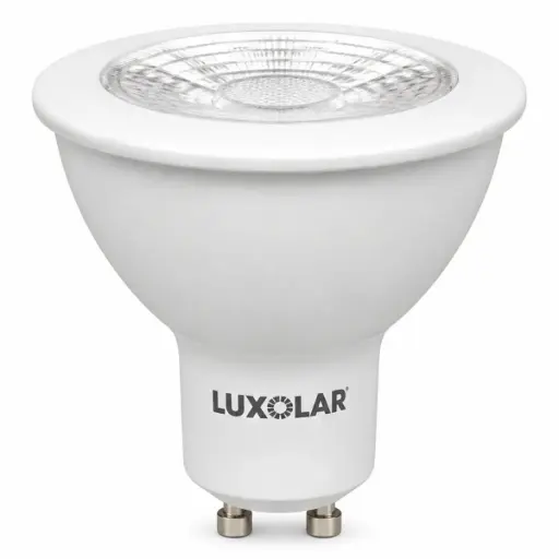 [BOM-LUX-GU.6.BC-A] BOMBILLO LED TIPO DICROICO ATENUABLE /DIMERIZABLE GU10 6W 4200K AC110V REF. DG.6.BC-A MARCA LUXOLAR