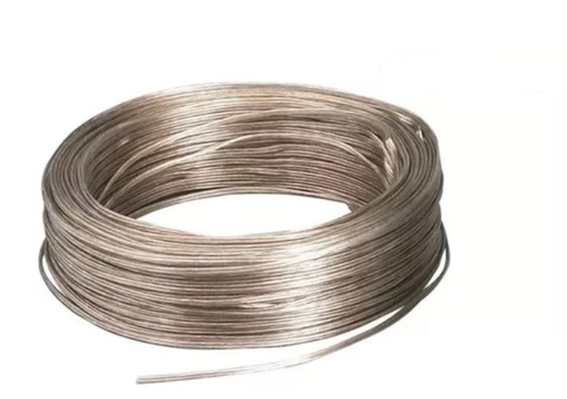 [CAB-CAB-SPT.CR2X18] CABLE SPT NRO. 2 X 18 60 °C 300V / COLOR CRISTAL / TRANSPARENTE ROLLO 100 MTS MARCA CABLESCA