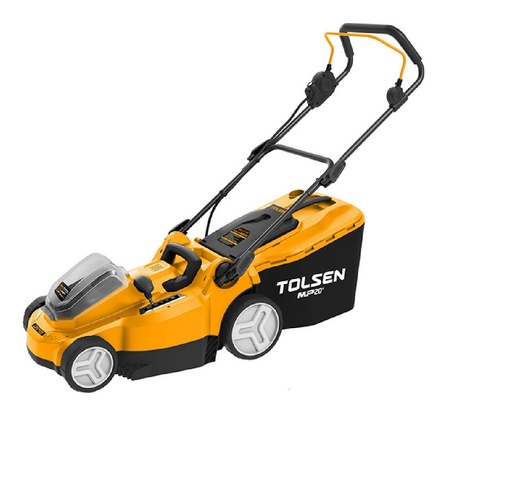 [COR-TOL-87384] CORTA CESPED/ PODADORA INALAMBRICA 15" 700 W 2900 RPM INCLUYE BAT 40 V Y CARGADOR REF. 87384 TOLSEN