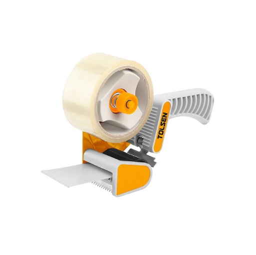 [DIS-TOL-50000] DISPENSADOR DE CINTA PLASTICA / TIRRO 2" MANGO PVC + CINTA ADHESIVA REF: 50000 MARCA TOLSEN