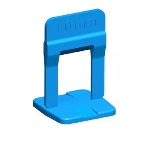[ESP-COR-61334] ESPACIADOR P/SISTEMA DE NIVELACION AZUL 1.0 MM PORCEL./CERAM. (BOLSA 50 UND) REF.61334 CORTAG RT