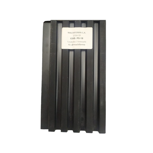 [PAN-MAC-PS-18] PANEL PARA PARED PS WALL PANEL INTERIOR 12 CM X 1,1 CM X 2,90 MTS COLOR NEGRO MACHIFERMA