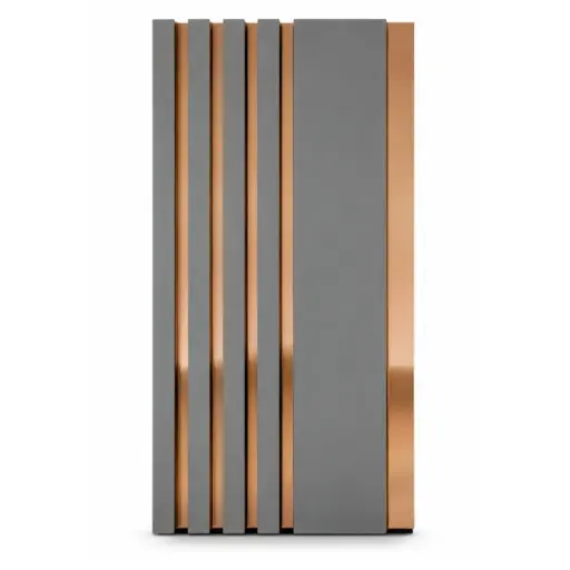[PAN-MAC-PS-03] PANEL PARA PARED PS WALL PANEL INTERIOR 15 CM X 1,1 CM X 2,90 MTS GRIS-BRONCE MACHIFERMA