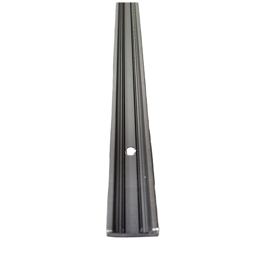 [RIE-LUM-LUM-290] RIEL CARRIL TRACK LIGHT 110V SUPERFICIAL 1 MT x 2.50CM x 5CM ALUM. C/NEGRO REF.LUM-290 MARCA LUMIND